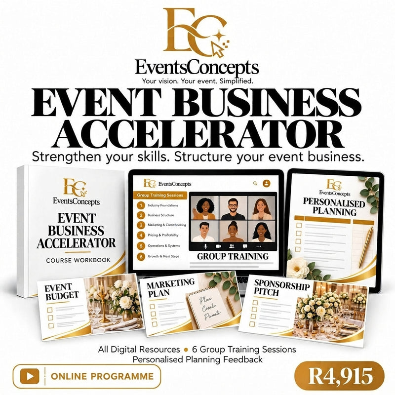 Why EventsConcepts works for South African planners